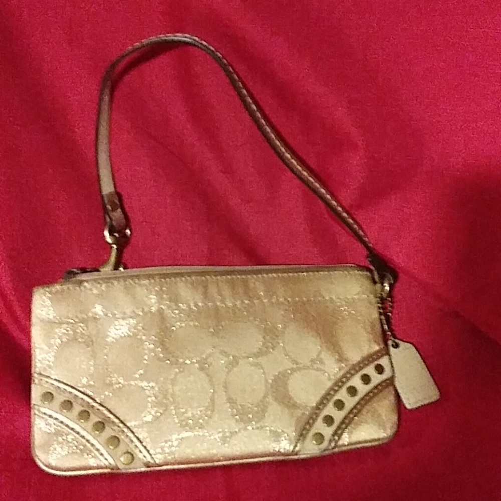 Authentic Coach wristlet